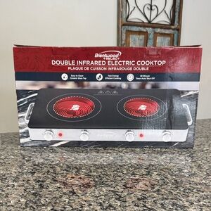 Brentwood Double Infrared Electric Cooktop NEW